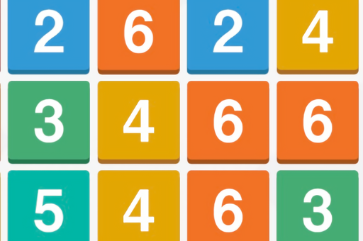 Resim Katılın Blokları 2048 sayı bulmacaları