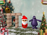 Noel Baba Grimace ile Tanışıyor